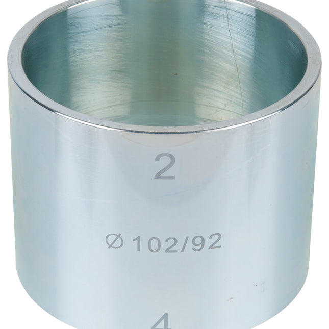 KS TOOLS Druckhülse, Innen-Ø 92mm, Außen-Ø 102mm ( 700.1800-22 )