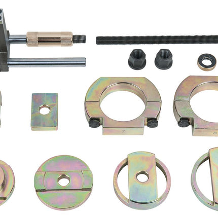 KS TOOLS Silentlagerwerkzeug-Satz für BMW Hinterachse, 13-tlg ( 700.2160 ) - Toolbrothers