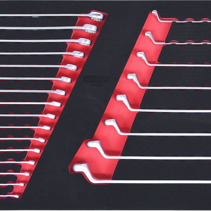 KS TOOLS Schlüssel-Satz, 24-tlg in 1/1 Systemeinlage ( 711.0027 ) - Toolbrothers