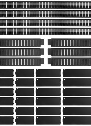 KS TOOLS Schubladen-Einteiler-Satz, 34-tlg ( 875.9950 ) - Toolbrothers