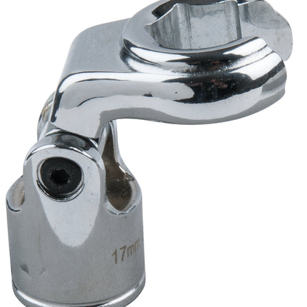 KS TOOLS 3/8" Gelenk-Ringschlüssel-Stecknuss, SW14 ( 911.1713 ) - Toolbrothers