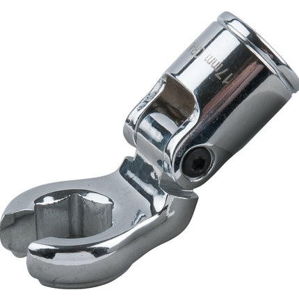 KS TOOLS 3/8" Gelenk-Ringschlüssel-Stecknuss, SW18 ( 911.1716 ) - Toolbrothers