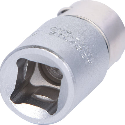 KS TOOLS 1/4" Bit-Adapter-Stecknuss, mit Spannring ( 911.4327 ) - Toolbrothers