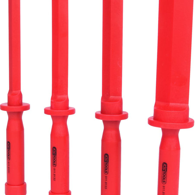 KS TOOLS Schonmeißel-Satz, 4-tlg, 19-38mm ( 911.8130 ) - Toolbrothers