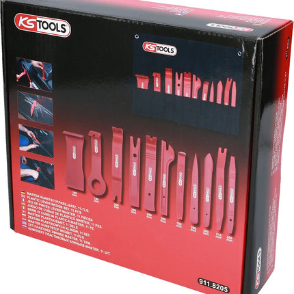 KS TOOLS MASTER Kunststoffkeil-Satz, 11-tlg ( 911.8205 ) - Toolbrothers