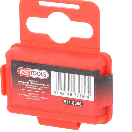 KS TOOLS 1/4" Bit Innensechskant, 25mm, Kugelkopf, 2mm, 5er Pack ( 911.8396 ) - Toolbrothers
