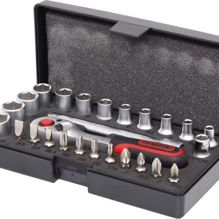 KS TOOLS 1/4" Steckschlüssel-Satz, 26-tlg ( 917.0626 ) - Toolbrothers