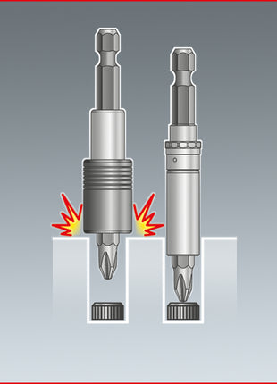 KS TOOLS Vergrößerungs- und Reduzieradapter-Satz, 7-tlg ( 917.0707 ) - Toolbrothers