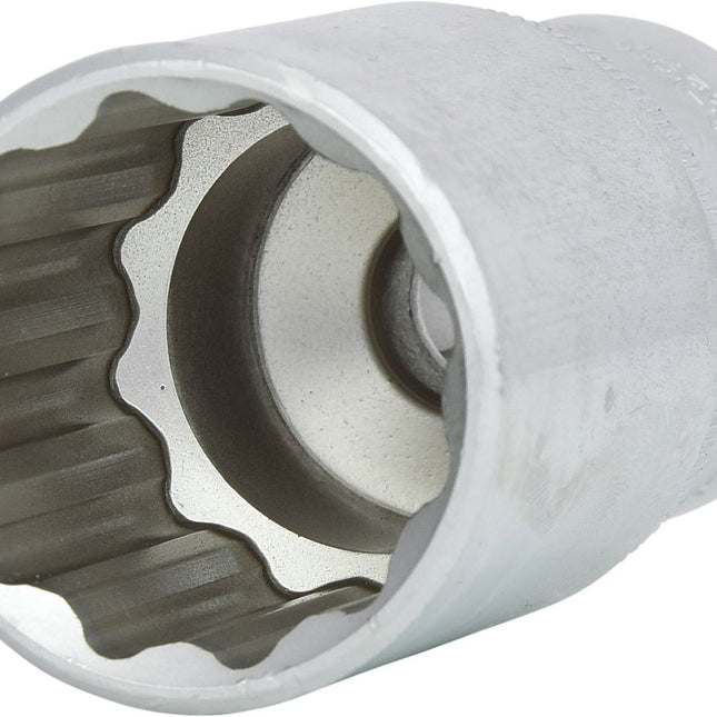 KS TOOLS 1/2 Bussole 12 quadrate, lunghe, 30 mm ( 917.1274 )