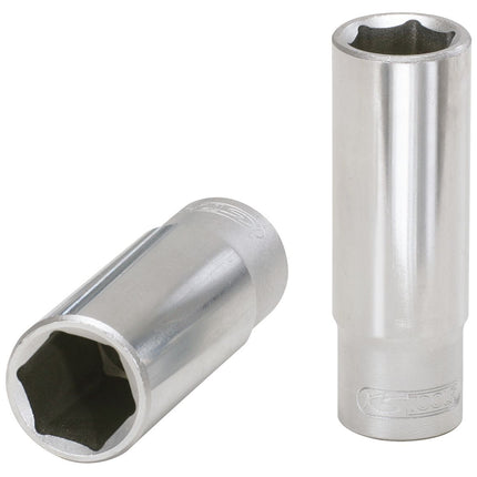 KS TOOLS 3/8" Sechskant-Stecknuss, lang, 19mm ( 917.3839 ) - Toolbrothers