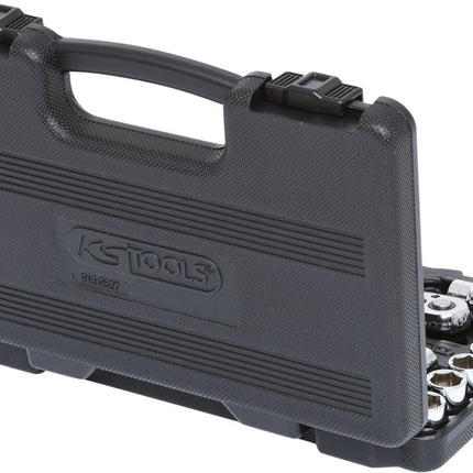 KS TOOLS 3/8' Juego de llaves de vaso CHROMEplus 27 pzs ( 918.0627 )