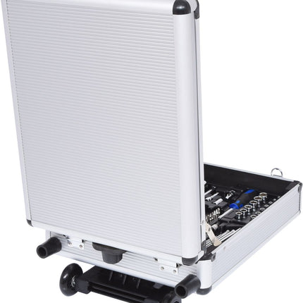 KS TOOLS 1/4"+1/2" CHROMEplus Werkzeug-Satz, 90-tlg ( 918.0690 ) - Toolbrothers