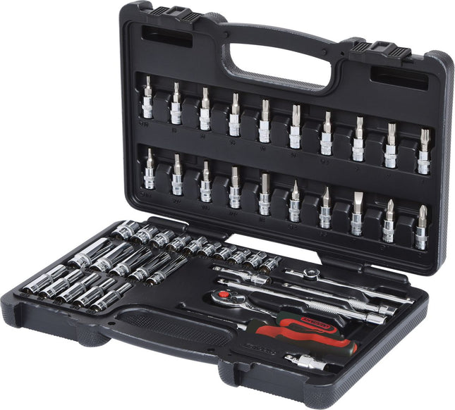 KS TOOLS 1/4' CHROMEplus Coffret de douilles, 47 pcs ( 918.0847 )
