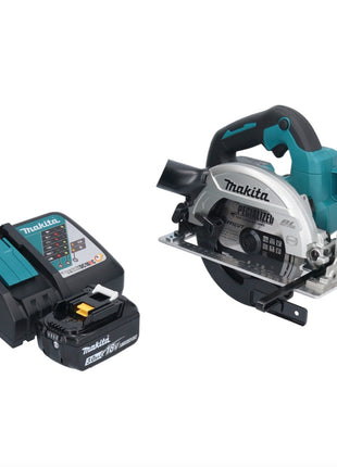 Makita DHS 661 RF1U Akku Handkreissäge 18 V 165 mm Brushless + 1x 3,0 Ah Akku + Ladegerät - Toolbrothers