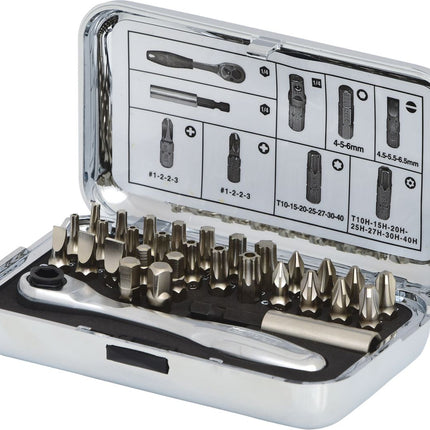KS TOOLS 1/4" CHROMEplus Bit-Satz, 31-tlg ( 918.4600 ) - Toolbrothers