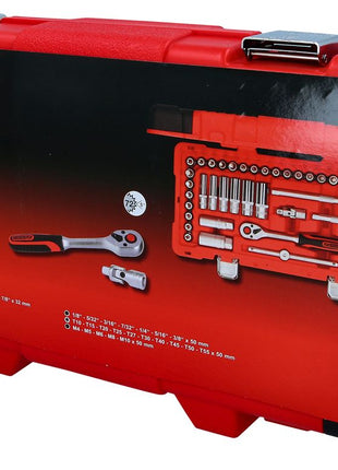 KS TOOLS 3/8" Steckschlüssel-Satz, 46-tlg ( 951.0646 ) - Toolbrothers