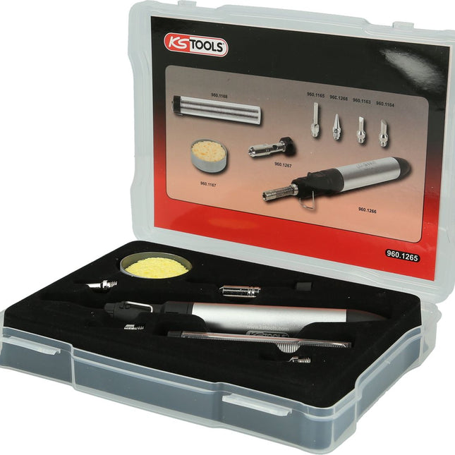 KS TOOLS Mikro-Löt-Satz, 8-tlg ( 960.1265 ) - Toolbrothers