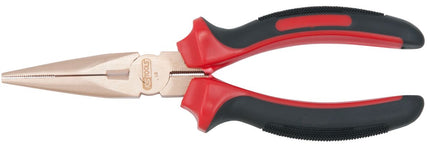 KS TOOLS Pince à bec demi-rond BERYLLIUMplus 180 mm  ( 962.0610 )