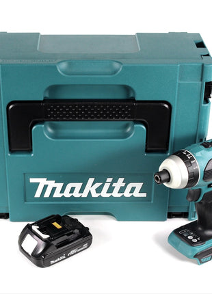 Makita DTP 141 Y1J Akku Quadroschrauber 18V 150 Nm Brushless + 1x Akku 1,5Ah + Makpac - ohne Ladegerät - Toolbrothers