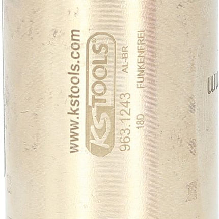KS TOOLS BRONZEplus Stecknuss 1/2" 24mm 6-kant lang ( 963.1243 ) - Toolbrothers