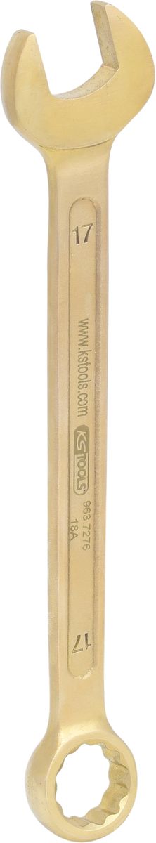 KS TOOLS BRONZEplus llave combinada 17 mm (963.7276)