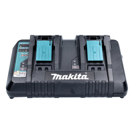 Makita Power Source Kit 18 V mit 2x BL 1840 B Akku 4,0 Ah ( 2x 197265-4 ) + DC 18 RD Doppelladegerät ( 196933-6 ) + Makpac - Toolbrothers