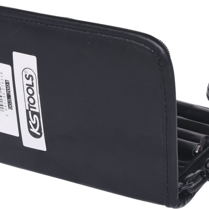 KS TOOLS Juego de llaves Allen TITANplus para tornillos con encastre hexagonal, 17 pzs ( 965.2004 )