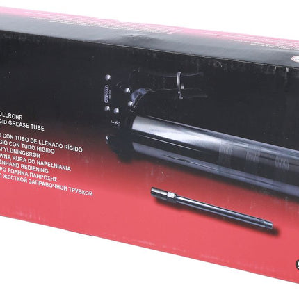 KS TOOLS Einhand-Fettpresse mit starrem Füllrohr, 350mm ( 980.1020 ) - Toolbrothers