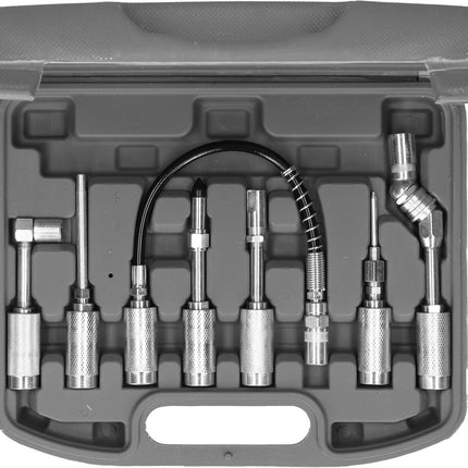 KS TOOLS Fettpressen-Adapter-Satz, 7-tlg ( 980.1100 ) - Toolbrothers