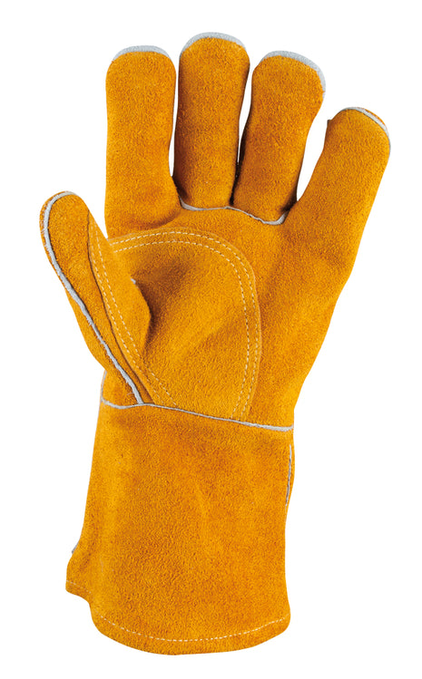 KS TOOLS Schweißer-Lederhandschuhe, 10 ( 985.7036 ) - Toolbrothers