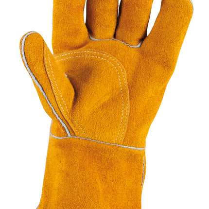 KS TOOLS Schweißer-Lederhandschuhe, 11 ( 985.7037 ) - Toolbrothers