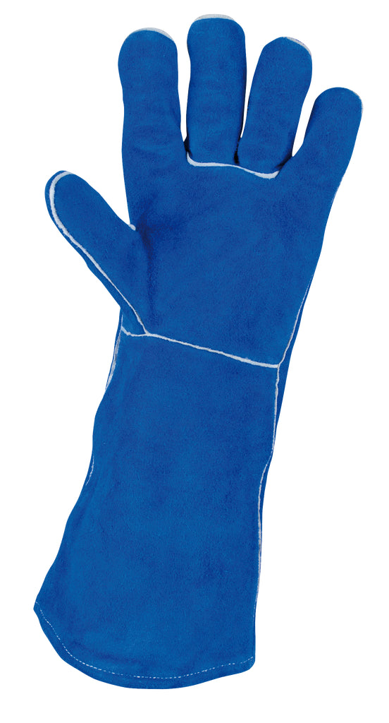 KS TOOLS Schweißer-Lederhandschuhe lang, 10 ( 985.7040 ) – Toolbrothers