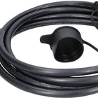 KS TOOLS Cable de carga efuturo, forma recta, extremo libre a enchufe de tipo 2 para conexión a una caja de pared, monofásico, hasta 7,4 kW, 32 A, 230 V, Modo 3, 5 metros ( 117.7255 )