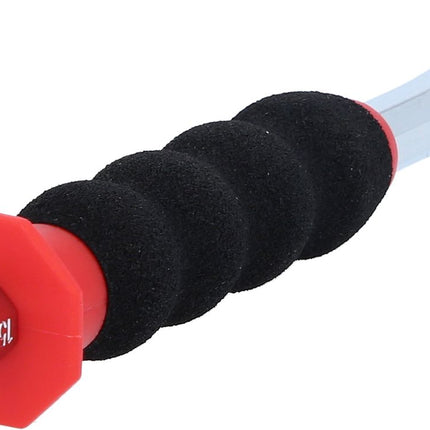 KS TOOLS Flachmeißel mit Handschutzgriff, 8-kant, 16mm ( 156.0253 ) - Toolbrothers
