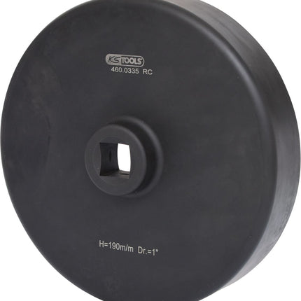 KS TOOLS 1" Achsmuttern-Schlüssel, 6-kant, kurz, 190mm ( 460.0335 ) - Toolbrothers