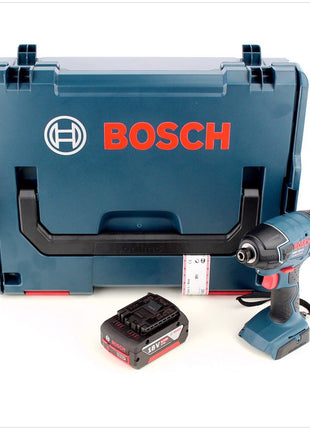 Bosch GDR 18 V-LI 18 V Akku Drehschlagschrauber in L-Boxx und 1x GBA 6 Ah Akku - Toolbrothers