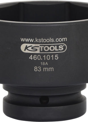 KS TOOLS Achsmuttern-Schlüssel für ROR, 83mm ( 460.1015 )