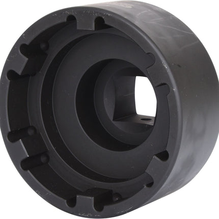 KS TOOLS 1" Nutmuttern-Schlüssel mit 6 Zapfen für Mercedes, 86 mm ( 460.1075 )