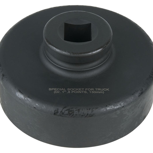 KS TOOLS 1" Achsmuttern-Schlüssel, 8-kant, kurz, 130 mm ( 460.3340 ) - Toolbrothers