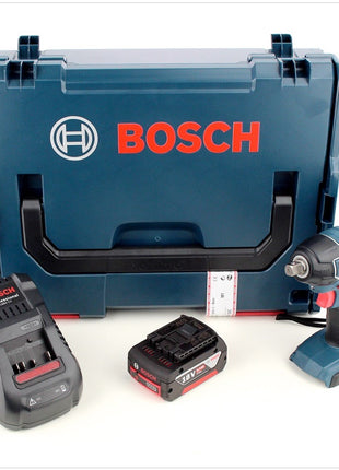 Bosch GDS 18 V-LI Professional Akku Drehschlagschrauber mit L-Boxx , Schnellladegerät und 1x GBA 6 Ah Akku - Toolbrothers