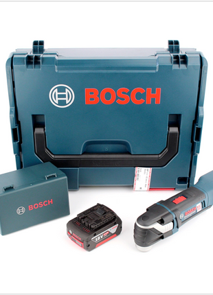 Bosch GOP 18 V-EC Professional Akku Multi Cutter in L-Boxx mit 1x GBA 6 Ah Akku und 20 tlg. Zubehör-Set - Toolbrothers