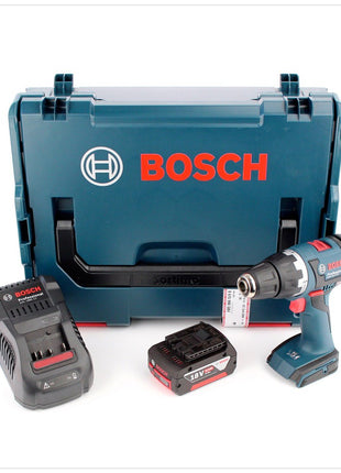 Bosch GSR 18 V-EC Professional Akku Bohrschrauber in L-Boxx mit Schnellladegerät und 1x GBA 6 Ah Akku - Toolbrothers