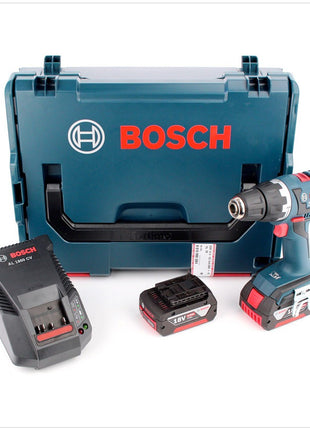 Bosch GSR 18 V-EC Professional Akku-Bohrschrauber in L-Boxx mit Schnellladegerät und 2x GBA 6 Ah Akku - Toolbrothers