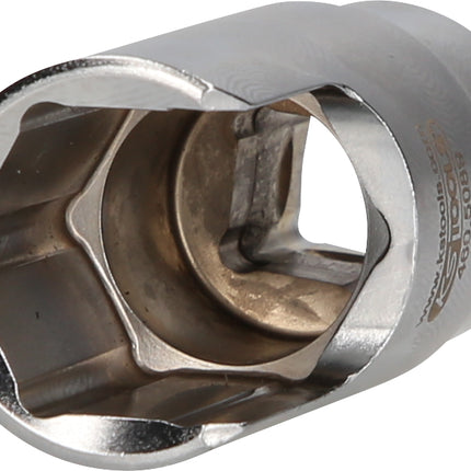 KS TOOLS Llave de vaso angular especial de 3/8' para uniones de tubos, 19 mm ( 460.5089 )