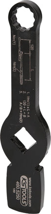 KS TOOLS 3/4" Schlag-Zwölfkant-Schlüssel mit 2 Schlagflächen, 19 mm ( 460.5250 ) - Toolbrothers