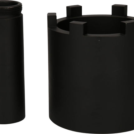 KS TOOLS Nutmuttern-Schlüssel-Satz mit Führungsrohr für MAN, Ø 76,5 mm , 2-tlg ( 460.5340 ) - Toolbrothers