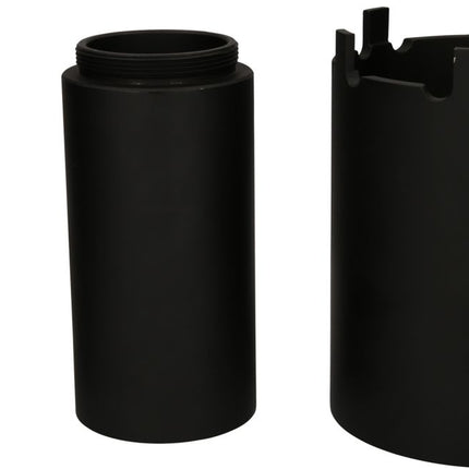 KS TOOLS Nutmuttern-Schlüssel-Satz mit 2 Führungsrohren für MAN, Ø 102 mm , 3-tlg ( 460.5360 ) - Toolbrothers