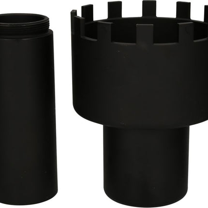 KS TOOLS Nutmuttern-Schlüssel-Satz mit 3 Führungsrohren für Mercedes, Ø 105,5 mm , 4-tlg ( 460.5420 ) - Toolbrothers