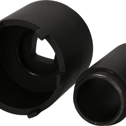 KS TOOLS Nutmuttern-Schlüssel-Satz mit Führungsrohr für Mercedes, Ø 63 mm , 2-tlg ( 460.5625 ) - Toolbrothers