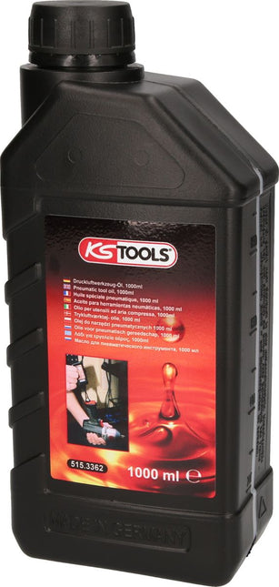 KS TOOLS Druckluftwerkzeug-Öl, 1000ml ( 515.3362 ) - Toolbrothers
